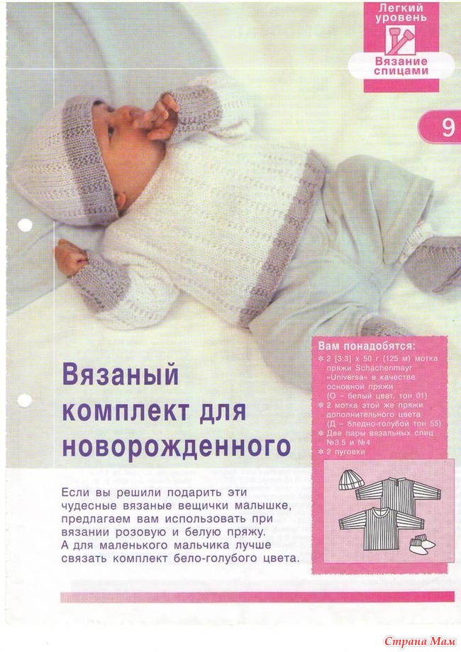 Костюмчик для новорожденного спицами описание. Вязание комплекта для новорожденного спицами. Вязаный комплект для грудничка спицами. Журнал вязание для новорожденных. Вязаные комплекты для новорожденных спицами.