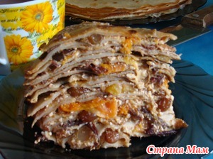 Блинный пирог