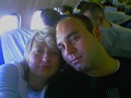 мы с мужем в самолёте