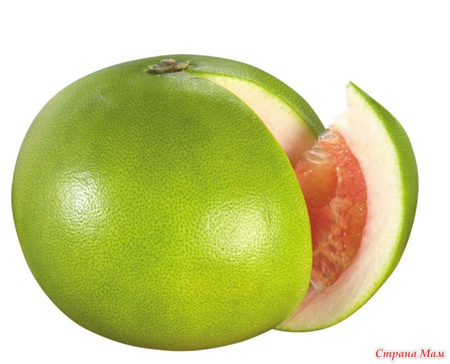 Экзотический фрукт помело - Страна Мам