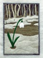 &quot;Март.Лесной пионер&quot; из серии Текстильный календарь.