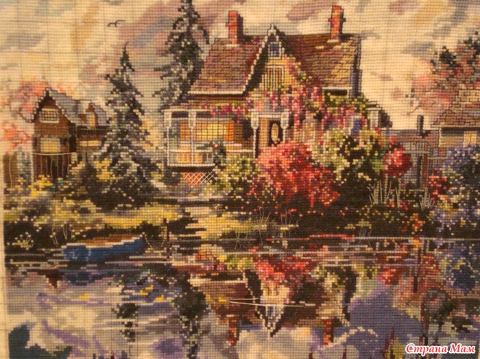 Куда приводят мечты Вышивка и все о ней Страна Мам