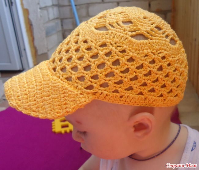 Вязаная бейсболка - Вязание - Страна Мам