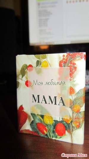 Моя любимая мама