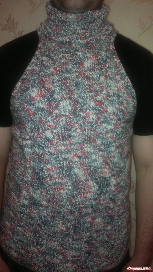 Манишка для мужчины - Вяжем для наших мужчин - Страна Мам