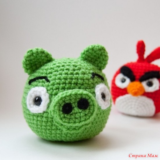 Angry birds крючком схемы и описание