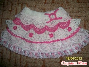 Юбочка для маленькой дочурки=)