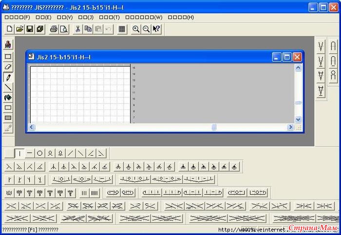 Программа генератор полосок вязание