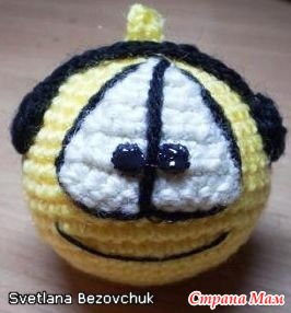 Мастер-класс по вязанным смайлам.