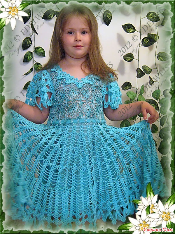 Вязаное платье для девочки подростка (121 фото)