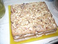 Торт без выпечки(печенье,пряники,зефир).Прослойка:сметана,банан