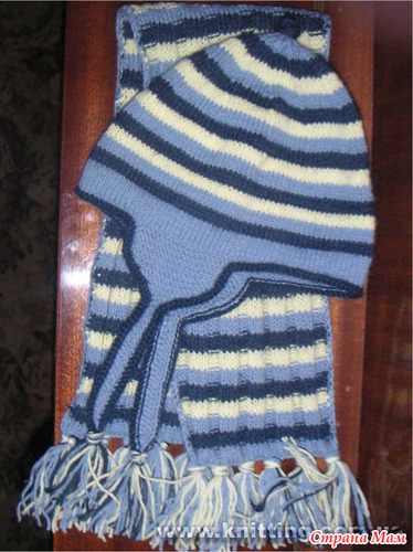 http://knitting.com.ua/shapochka_sharf_poloski.html