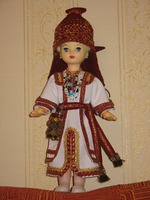 Мастер-класс «Кукла столбушка в мордовском костюме»