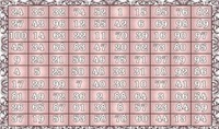 Средневековое гадание по таблице