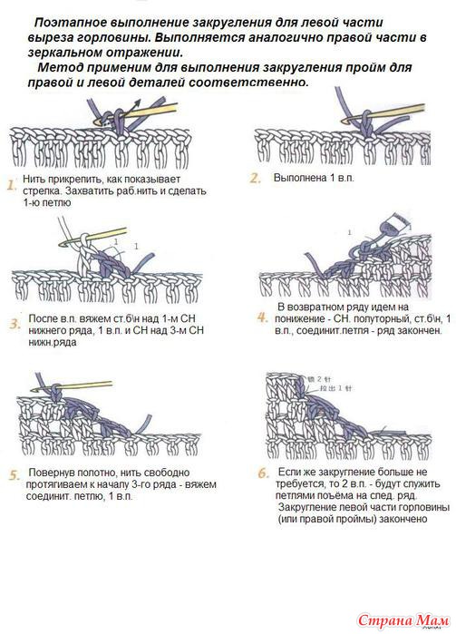 Помощь по вязанию крючком