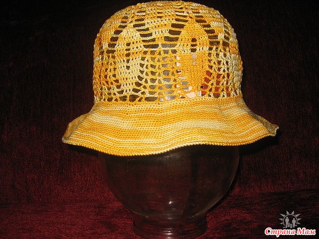 . Шапка панамка - В.Г.У. - Вязаные Головные Уборы - Страна Мам
