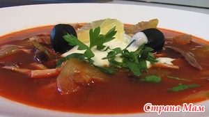 Сборная мясная солянка видео рецепт
