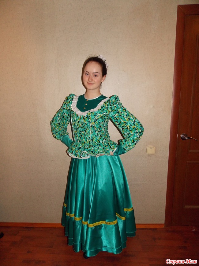 Танцевальный костюм казачки
