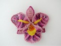 Орхидея-брошка.Пряжа Сосо print 50г/240м