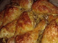 Куриные ножки со сметаной и сыром