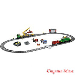  Lego 7898 City Cargo Train Deluxe ( 7898  )