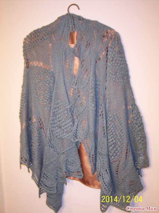 Stole &quot;White Roses&quot; by 'Lidusha'-designer.