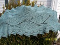 Stole &quot;White Roses&quot; by 'Lidusha'-designer.