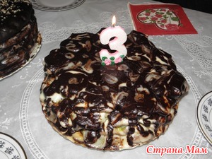Торт из пряников