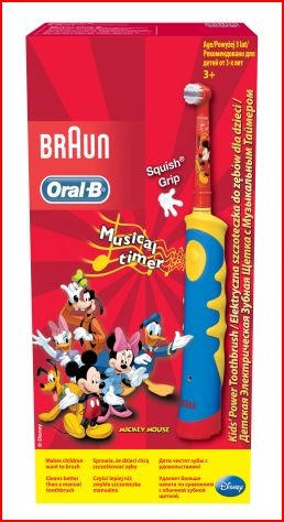 Oral-B Kids Power Toothbrush:       !