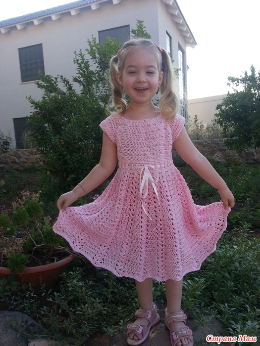 Платье " Бусинка" - Вязание - Страна Мам