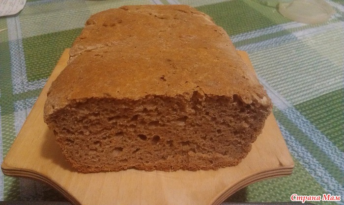 Ржаной хлеб на закваске в домашних условиях в духовке: рецепт