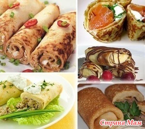15 самых вкусных начинок для блинчиков