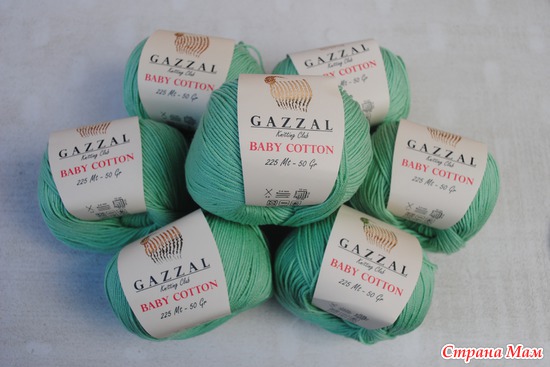 GAZZAL Baby cotton 50 225, 60% , 40% ,  