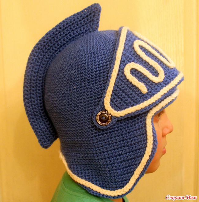 Шапка шлем рыцаря