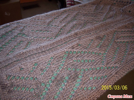 Another view of this scarf