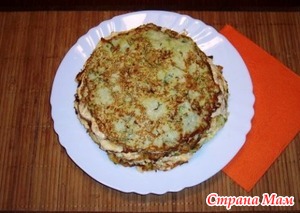 "Блины из кабачков"