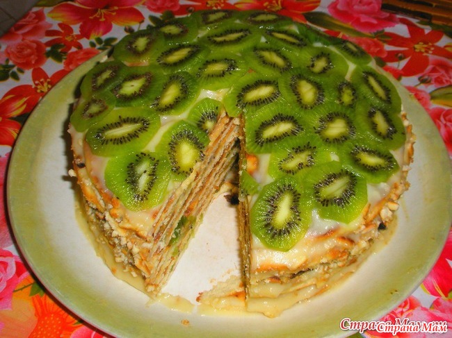 Торт Изумрудная черепаха – рецепт приготовления