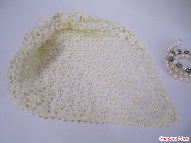 . Косынка для девочки - Все в ажуре... (вязание крючком) - Страна Мам