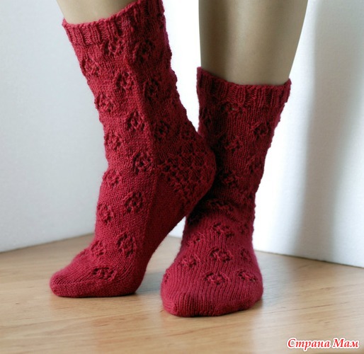  =Cherry Blossom Socks= - 