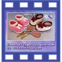      ,  3. Baby crochet shoes with leather soles.