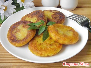 . Постные котлеты из кабачков и тыквы