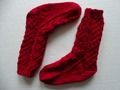  =Narcissus Lace Socks (Cuff Down) by Qianer Huang= - 
