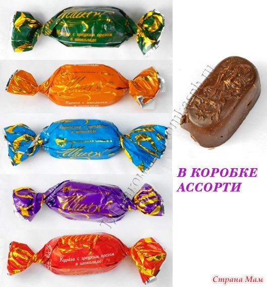 Конфеты вырица шикон