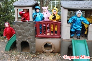 Детские непромокаемые комбинезоны от Tuffo. Россия.