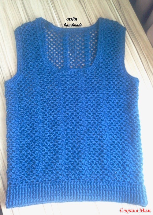 Ажурная жилетка крючком для девочки - Вязание - Страна Мам