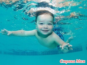 Как ребенка научить плавать?