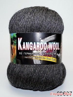 Kangaroo Wool пряжа от Колор Сити кто вязал