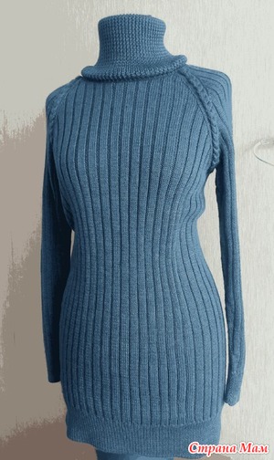 Платье-туника-свитер, как назвать точнее.
