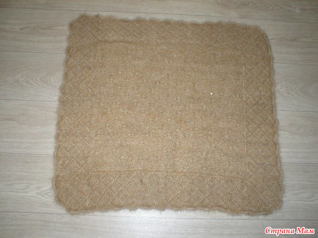 Пуховый платок из собачьей шерсти - Страна Мам