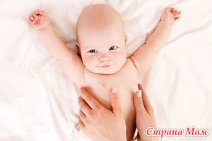 Особенности проведения массажа у малышей